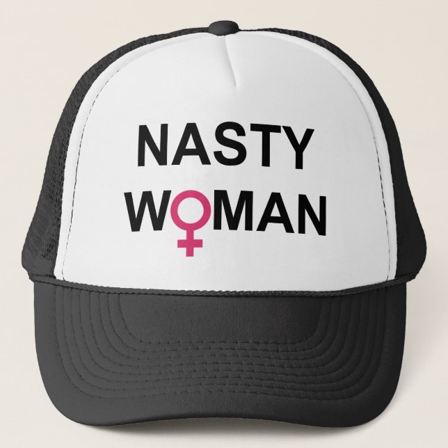 Casquette méchant de vote de femme (Devant)