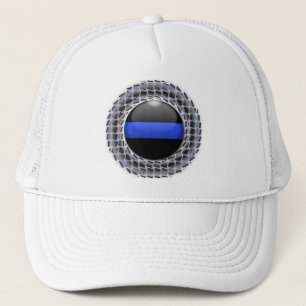 Casquette Médaillon de la Ligne Bleue Mince