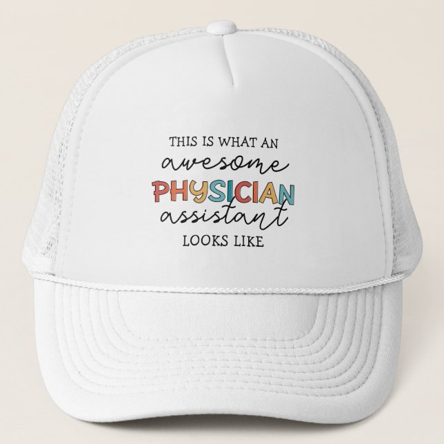 Casquette Médecin Assistant Funny Awesome PA Cadeaux (Devant)