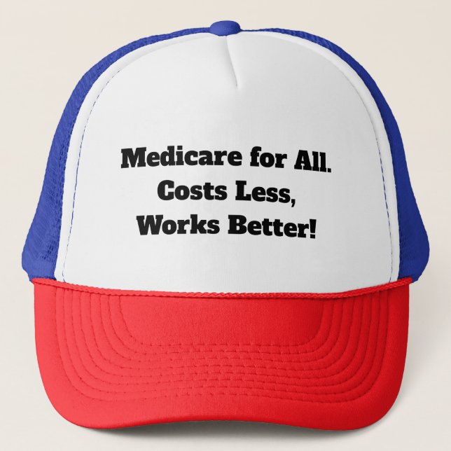 Casquette Medicare pour tous (Devant)