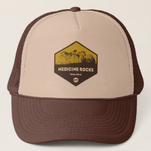 Casquette Medicine Rocks State Park Montana