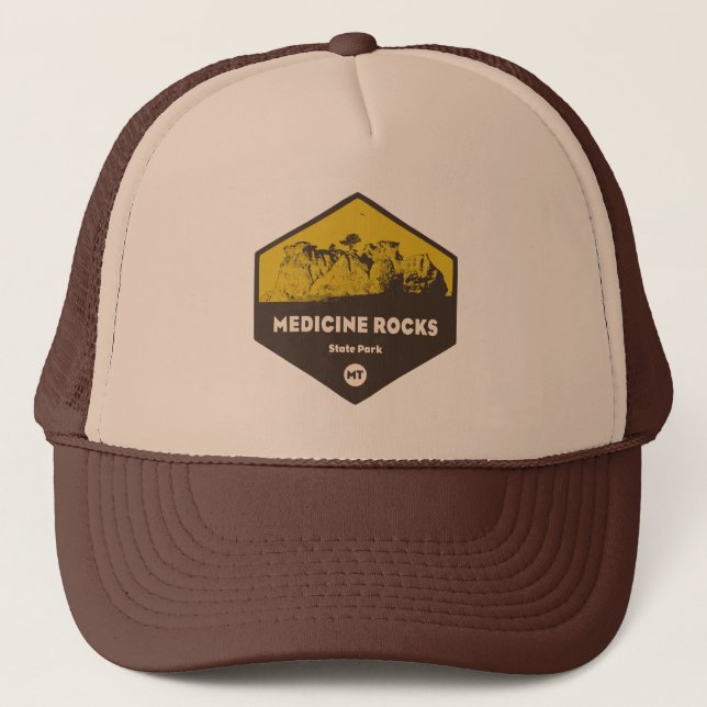 Casquette Medicine Rocks State Park Montana (Devant)