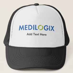 Casquette MEDILOGIX Trucker Chapeau Standard Logo Ajouter un