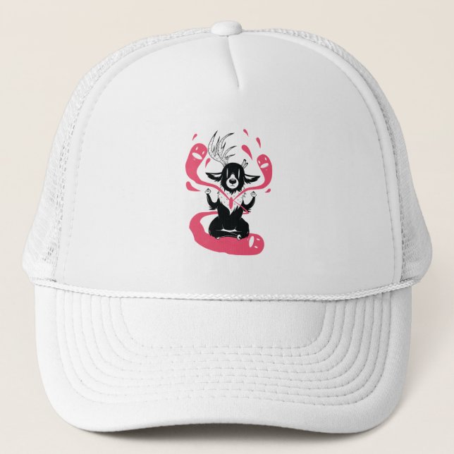 Casquette Méditer le cerf (Devant)
