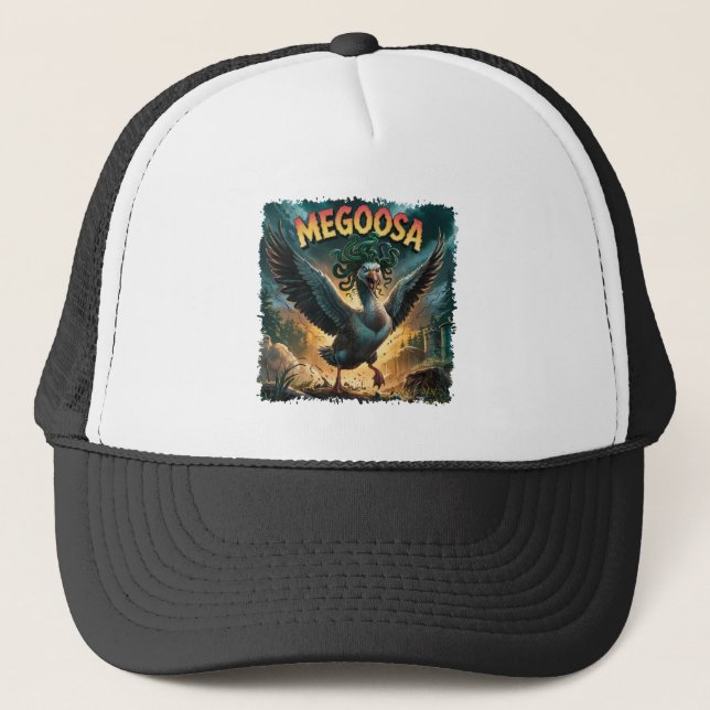 Casquette Megoosa Illustration Combo Créature Drôle (Devant)