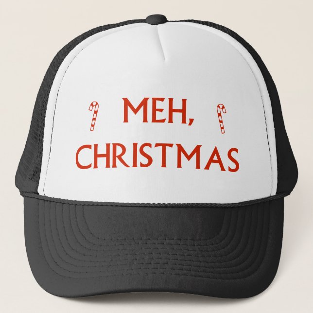 Casquette Meh Noël (Devant)