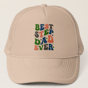 Casquette Meilleur Beau-Père de Tous les Temps Typographie R
