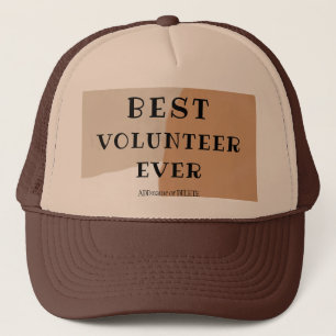 Casquette Meilleur bénévole toujours grand bénévole remercie