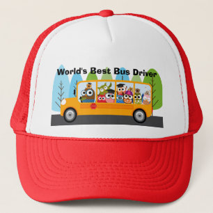 Casquette Meilleur chauffeur de bus scolaire au monde