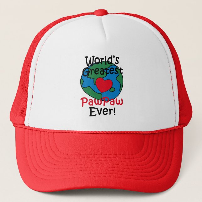 Casquette Meilleur cœur de papy du monde (Devant)