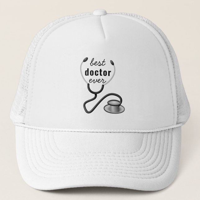 Casquette Meilleur Docteur jamais apprécié le plus grand Doc (Devant)