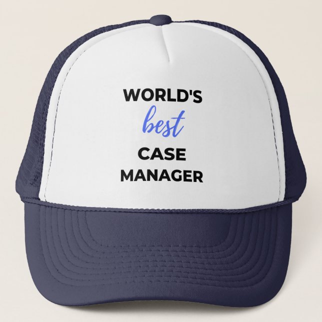 Casquette Meilleur gestionnaire 2 (Devant)