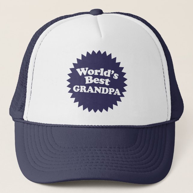 Casquette Meilleur grand-père du monde (Devant)
