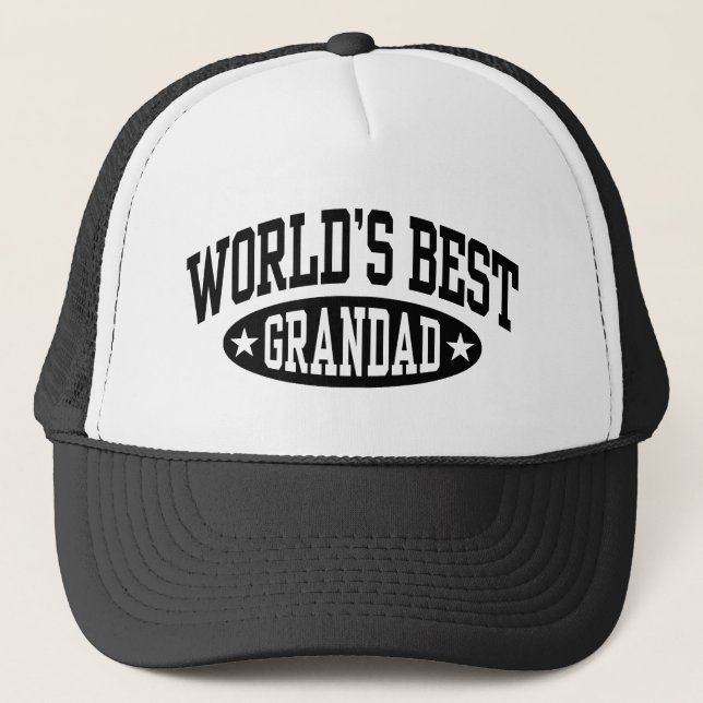 Casquette Meilleur grand-père du monde (Devant)