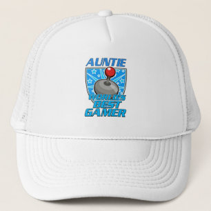 Casquette Meilleur logo rétro de joueur de jeu vidéo de Tati