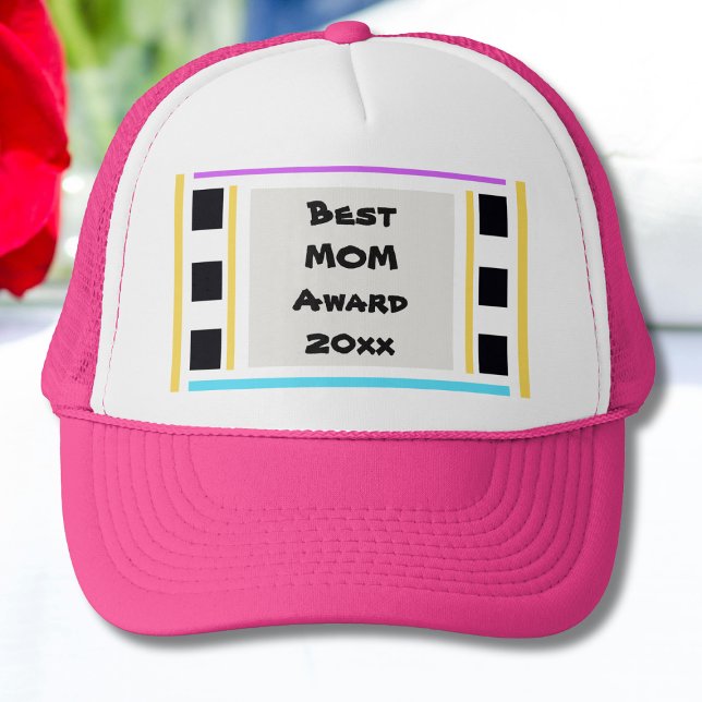 Casquette Meilleur Maman Award 20xx Cool Girly Pink (Best Mom Award 20xx - Cool Girly Pink Trucker Cap.)