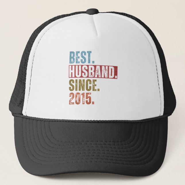 CASQUETTE MEILLEUR MARI DEPUIS 2015 (Devant)
