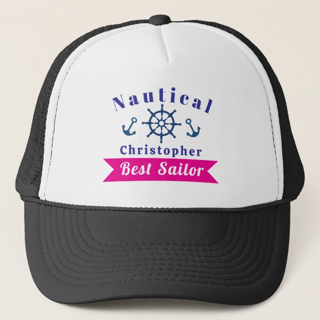 Casquette Meilleur marin de la marine (Devant)
