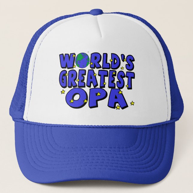Casquette Meilleur Opa du monde (Devant)