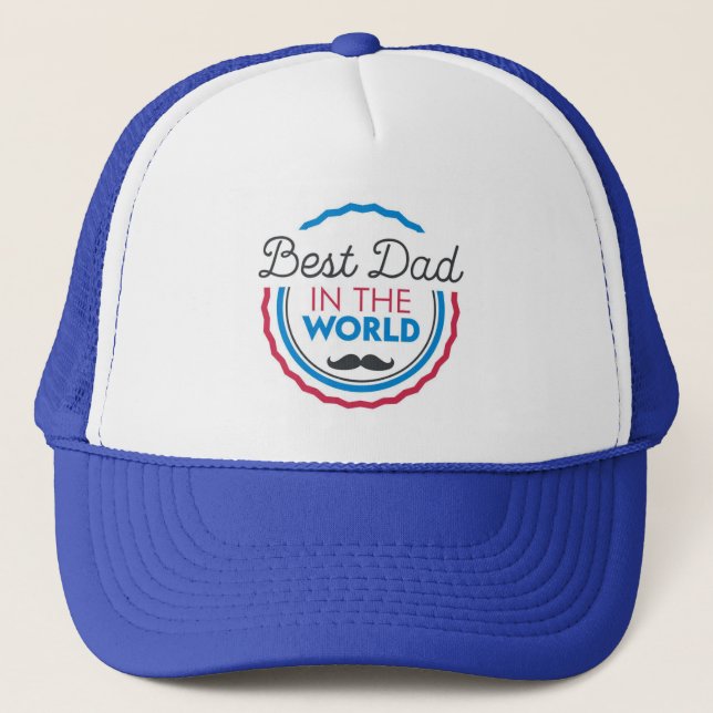 Casquette Meilleur papa au monde (Devant)