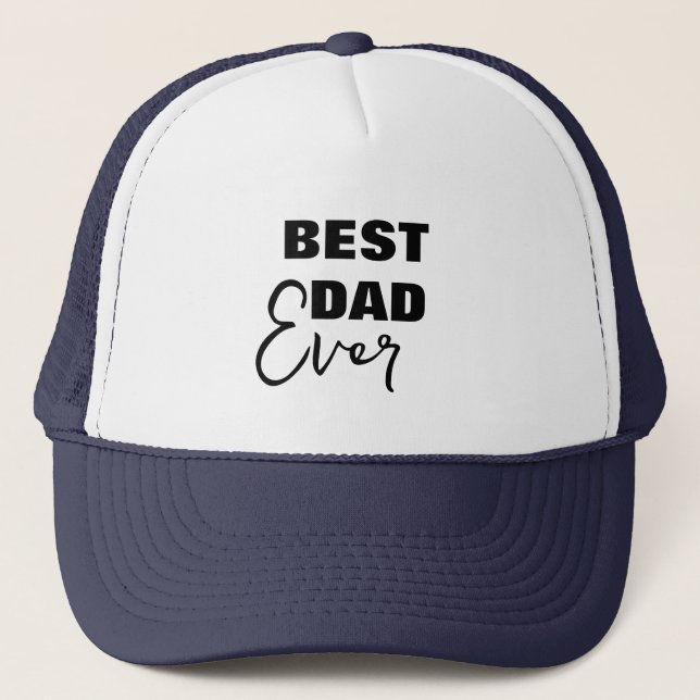 Casquette Meilleur papa Casquette, Fête des pères Jeter Papa (Devant)
