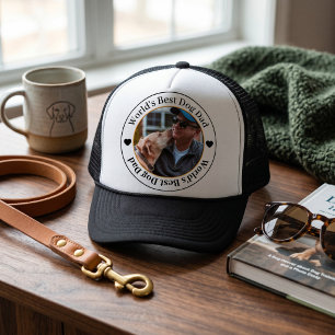 Casquette Meilleur Papa Chien au Monde Moderne Élégant Photo