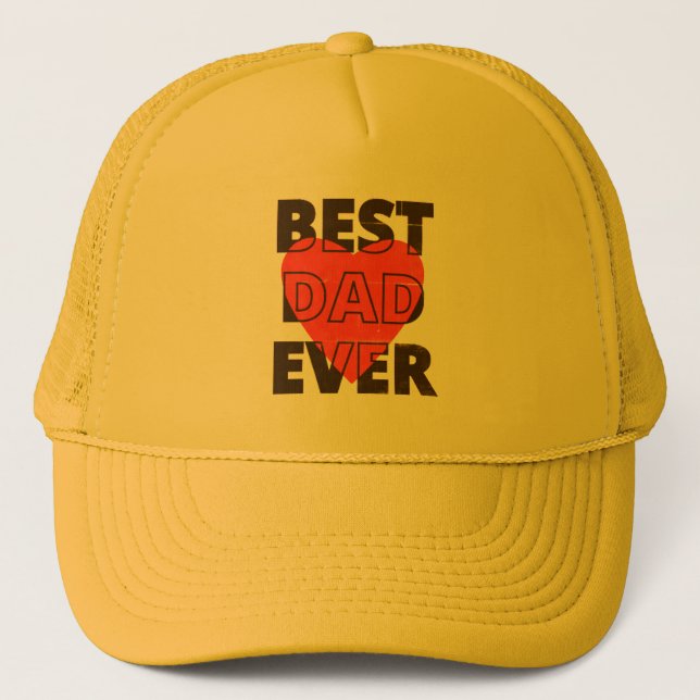 Casquette Meilleur Papa du Monde (Devant)