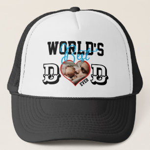 Casquette Meilleur papa du monde avec photo