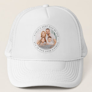 Casquette Meilleur papa du monde par Par Par Classic Simple