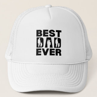 Casquette Meilleur papa jamais enfant Silhouette