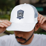 Casquette Meilleur papa jamais moderne cadeau Fête des pères<br><div class="desc">Le plus grand papa du monde jamais design de typographie moderne en gris,  noir et blanc,  audacieux et simple,  grand cadeau personnalisé pour papa à la fête des pères,  anniversaire,  etc. Personnalisez-le avec vos propres mots et couleurs.</div>