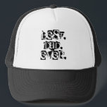 Casquette Meilleur Papa Jamais Noir Blanc Distressed Typogra<br><div class="desc">Ce casquette contient un message simple en typographie grunge en noir et blanc : Meilleur. Papa. Jamais. Le cadeau d'anniversaire ou de Fête des pères parfait pour le papa qui est le meilleur au monde.</div>