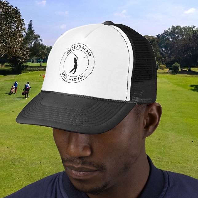 Casquette Meilleur Papa Par Par Parfait Personnalisé Nom Gol (Créateur téléchargé)