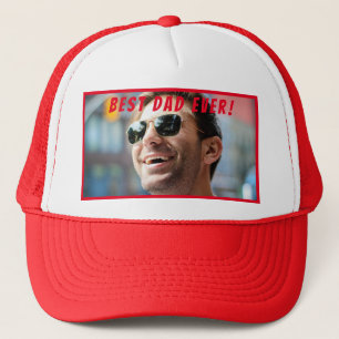 Casquette Meilleur Papa Personnalisé Photo Cadeau Fête des P