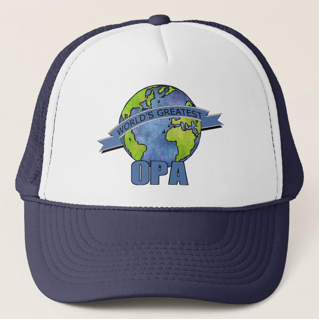 Casquette Meilleur Papi du Monde (Devant)