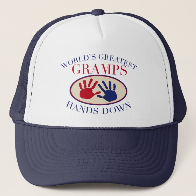 Casquette Meilleur Papi Haut la Main (Devant)