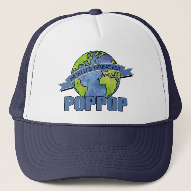 Casquette Meilleur Papy du Monde (Devant)