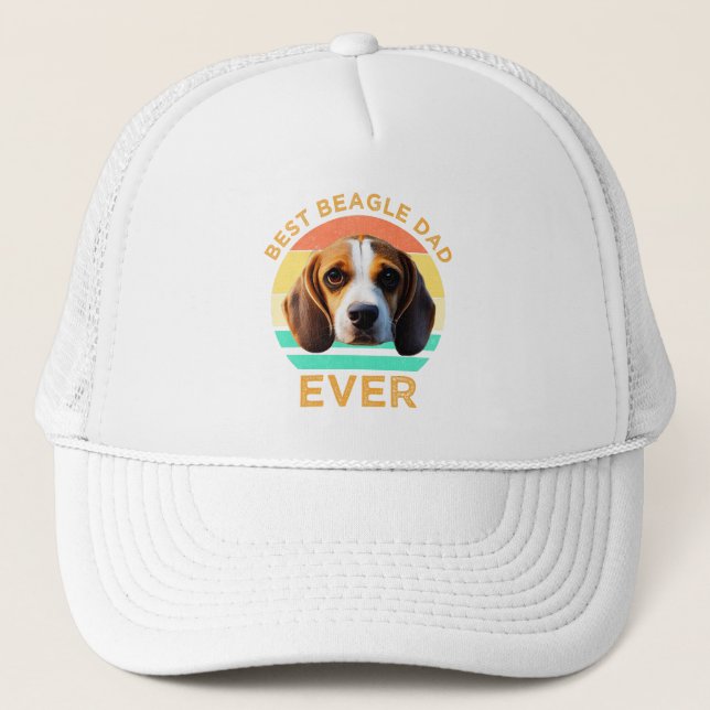 Casquette Meilleur Père Beagle jamais (Devant)