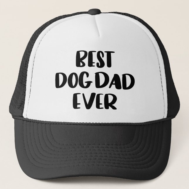 Casquette Meilleur père de chien jamais (Devant)