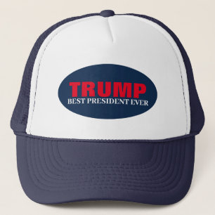 CASQUETTE MEILLEUR PRÉSIDENT JAMAIS DONALD TRUMP