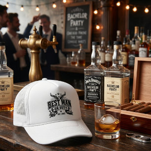 Casquette Meilleur Témoin en Service Personnalisé Année EST