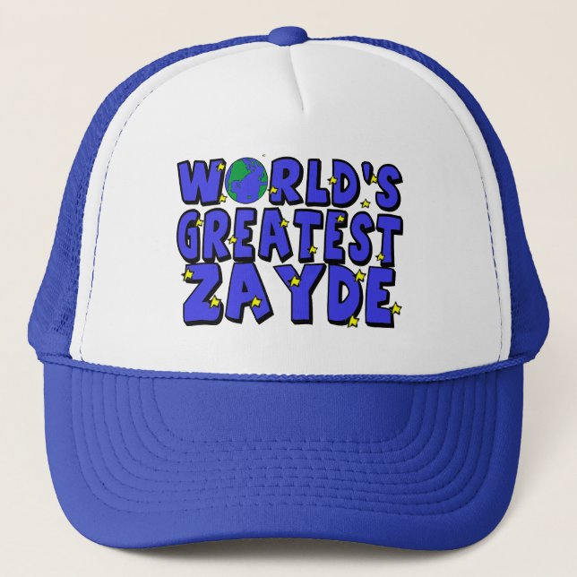 Casquette Meilleur Zayde du monde (Devant)