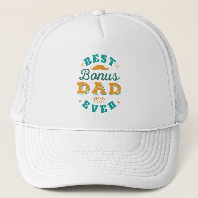 Casquette Meilleure Fête des pères Stepdad Nouveauté (Devant)