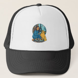 Casquette Meilleure maman de chien à Paris