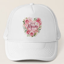 Meilleure Maman Design Aquarelle Fleur Heart