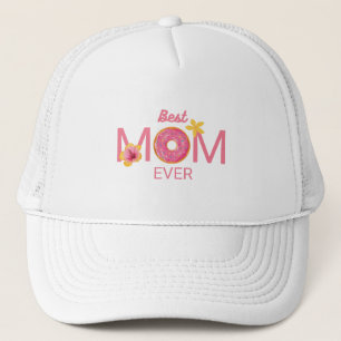 Casquette Meilleure Maman Donut Floral