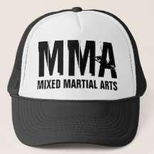 Casquette mélangé d'arts martiaux de MIXED MARTIAL