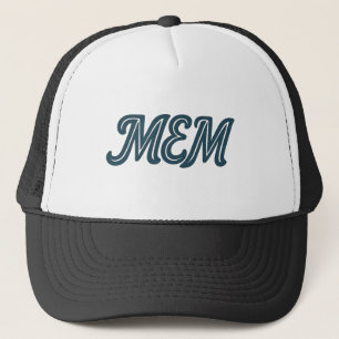 Casquette MEM Memphis Code de l'aéroport - Memphis Internati