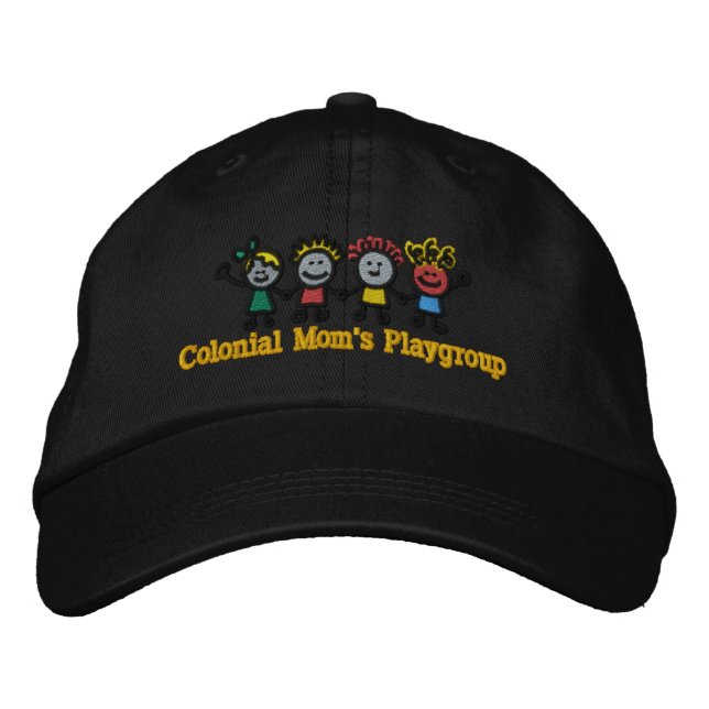 Casquette membre de la mère coloniale brodée (Devant)
