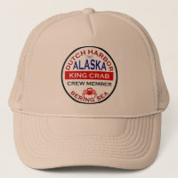 Membre d'équipage d'Alaska limule de port